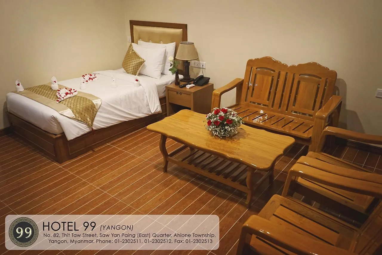 ***  Hotel 99 Rangoon Myanmar